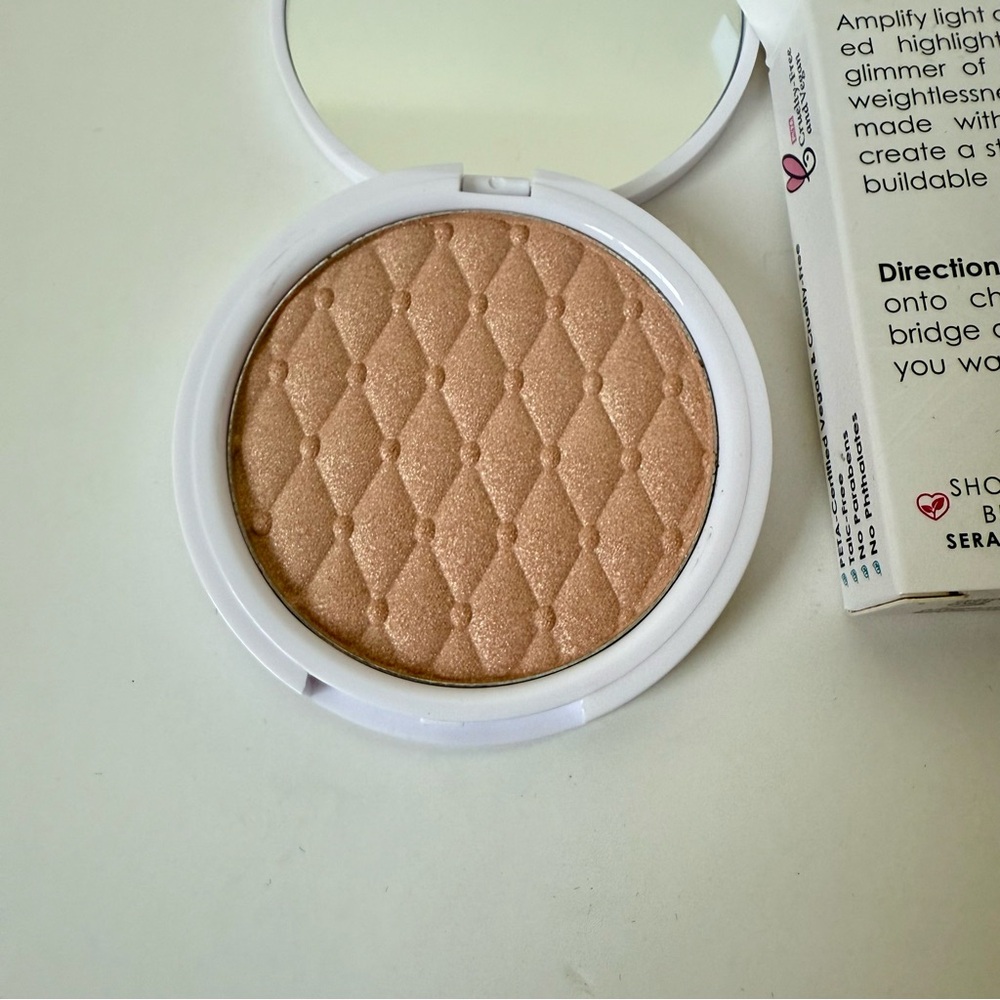 SERAPHINE Botanicals Diamantine Beaming Highlighter - Oyster Color